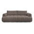 BOBOCHIC PARIS Smeđe-siva sklopiva/s prostorom za odlaganje sofa 251 cm Fuji, 251x113x88 cm