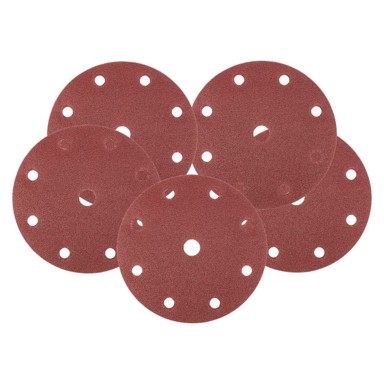 NEO TOOLS Brusni diskovi 150 mm, P80, 9 rupa, za brusilicu 04-721, 5 kom.