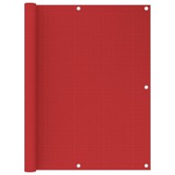 Zastor balkonski, HDPE, 120x300 cm, crveni