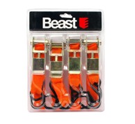 BEAST TOOLS Pojasevi za učvršćivanje set 4 kom 3 m gurtna