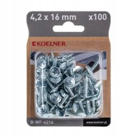 Vijak za tanki lim i drvo WF 4,2 x 16 mm, 100 kom.