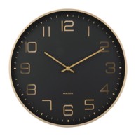 KARLSSON Zidni sat ø 40 cm Elegance Glow