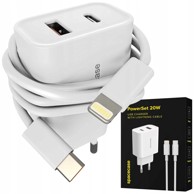 SPACECASE PowerSet PS20W-11 punjač, 20 W, s Lightning priključkom