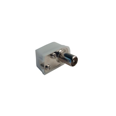 WERTOR Antenski utikač muški kutni kraći RFAUMK