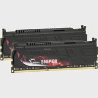 G.SKILL RAM memorija Sniper F3-14900CL9D-8GBSR, 8GB (2x4GB), DDR3-1866, CL9, DIMM, crna