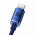 BASEUS USB kabel C, 5A, 100 W, 1.2m, plavi 