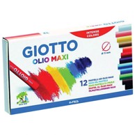 GIOTTO Olio Maxi uljane pastele 2934, 12 boja