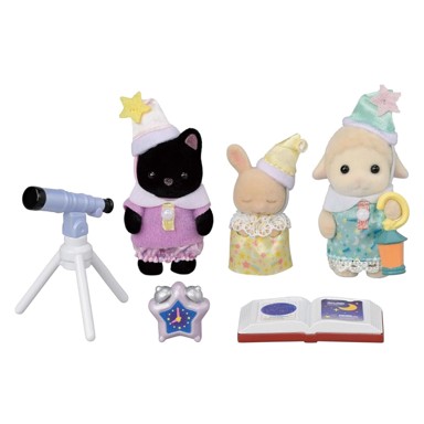 SYLVANIAN FAMILIES Prijatelji iz vrtića, model Pidžama party