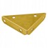 DOMAX Kutni ormarić 100 x 100 mm cink zlatni