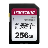 TRANSCEND Memorijska kartica 340S, 256GB, Class 10, UHS-I, U3, A2, V30, SDXC