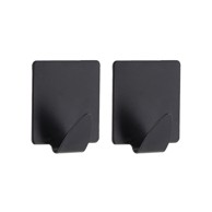 TENDANCE KUKICA Kupaonski dodatak 2/1, KVADRATNA, 3M, crna