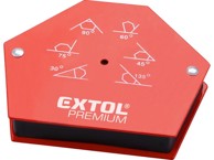 EXTOL PREMIUM Magnetski kutnik za zavarivanje 8815194