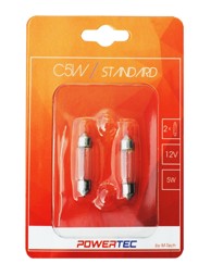 POWER-TEC Standard žarulje C5W 12 V Duo Ptz33-02B