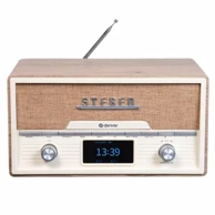 DENVER Retro radio MDA-525LW, svijetlo drvo