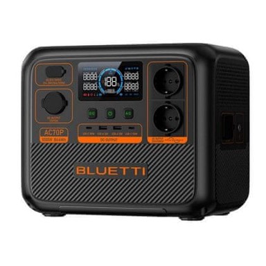 BLUETTI Prijenosna stanica za punjenje AC70P, 1000W/864Wh