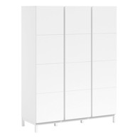 VIPACK Bijela dječja garderoba 149x196x58 cm Eva 