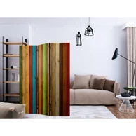 Paravan - Wooden rainbow 135 x 172, jednostrani