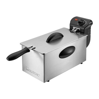 CLATRONIC Friteza FR 3586, 2000 W, 3 L, nehrđajući čelik, srebrna