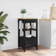 Kuhinjska kolica , crna