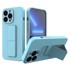 MG Maskica za iPhone 13, Kickomtand, silikonska, plava