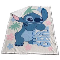Disney Stitch Just Chill sherpa deka 130x170