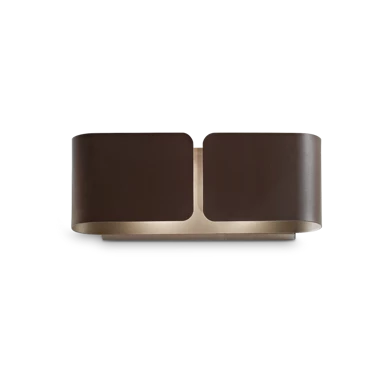 Zidna lampa Clip, AP2, mala, G9, coffee