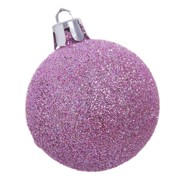 CASA SELECCIÓN Božićne kuglice u setu od 12 kom, ø 4 cm, ružičaste