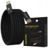 USB-C na USB-C magnetski kabel 1 m 100 W CL06, crni