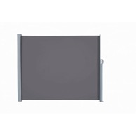 GARDEN PLEASURE Sivi metalni balkonski paravan 300x160 cm