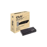 CLUB3D HDMI prekidač 2.0 UHD 4K 60Hz SwitchBox 4-port s IR daljinskim upravljačem