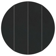 Kružni pokrivač za bazen crni, polietilen, Ø 428 cm