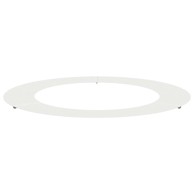 Plastična tegla za cvijeće bijela