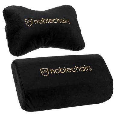 NOBLECHAIRS Set jastuka za EPIC/ICON/HERO, NBL-SP-PST-004, crno/zlatni