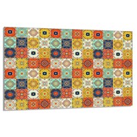 TMK Staklena zaštita za štednjak ili ploču za kuhanje 80x52, mozaik