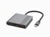 CABLEXPERT Adapter A-CM-COMBO3-05 USB-C 3u1, USB, HDMI, USB-C video