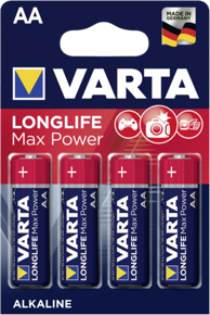 VARTA Baterije Longlife Max Power AA LR06, 20x4