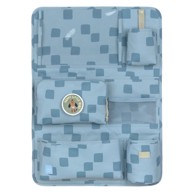 LÄSSIG Zaštita za vozačevo sjedalo Pattern Party 12040114015, plava