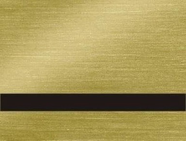 COLOP Laminat za graviranje bez UV filtra LZ-990-016, 1,6 mm, brušeni zlatni/crni