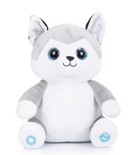 CHIPOLINO Plišana igračka s projektorom i glazbom, Husky