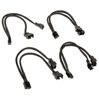 AKASA Kabel PWM Splitter, pakiranje od 4 komada, crni AK-CBFA04-KT04