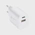 FORCELL Zidni punjač 35W tip C + USB A, bijeli