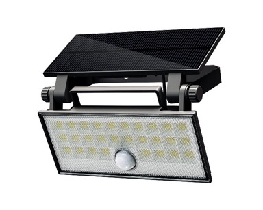 FEROTEHNA Solarna rasvjeta Atlanta Black, LED, 8W, 800lm, 4000K, IP65