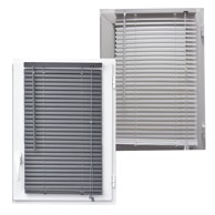 PVC Žaluzina 60 x 120 cm, srebrna