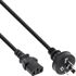 INLINE Kabel za napajanje B-16652F, utikač tip I-C13, 1,8 m, crna