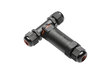 GTV Konektor 3-struki ˝T˝za kabele, 3x0,75mm-3x2,5mm, IP68 