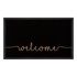 HANSE HOME Crni otirač Cozy Welcome, 45 x 75 cm