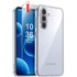 Maskica za Samsung Galaxy A36 5G, debljine 2 mm, sa zaštitnim staklom, prozirna