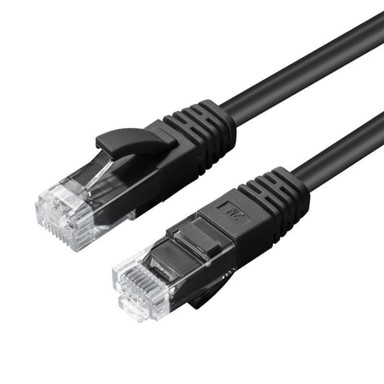 Mrežni spojni kabel, UTP, kategorija 6A, LSZH, duljina 2 m, crna