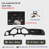 CarPlay Android Auto auto radio multimedijski sustav za Audi A6 C6 4F, 4GB, 64GB, MMI 2G, BK