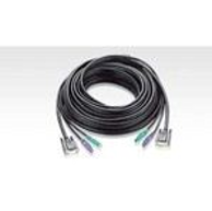 ATEN PS/2 KVM kabel, 20 m, crni